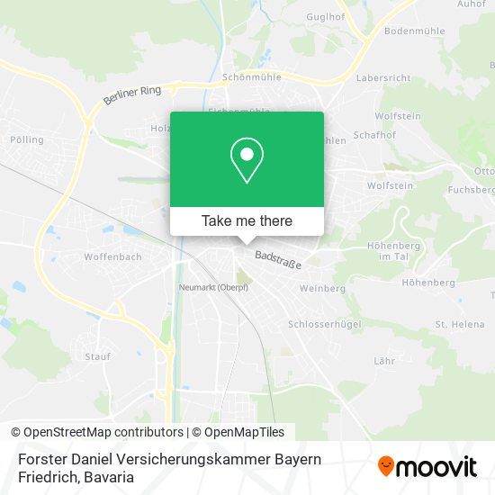 Карта Forster Daniel Versicherungskammer Bayern Friedrich