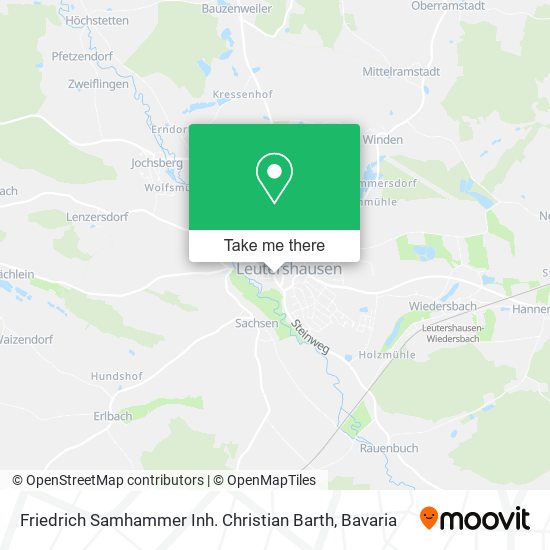 Friedrich Samhammer Inh. Christian Barth map