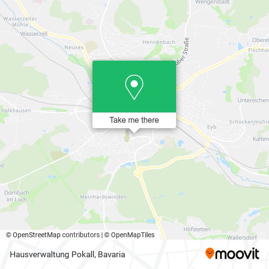 Hausverwaltung Pokall map