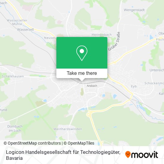 Logicon Handelsgesellschaft für Technologiegüter map