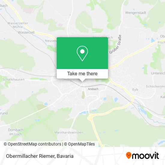 Карта Obermillacher Riemer