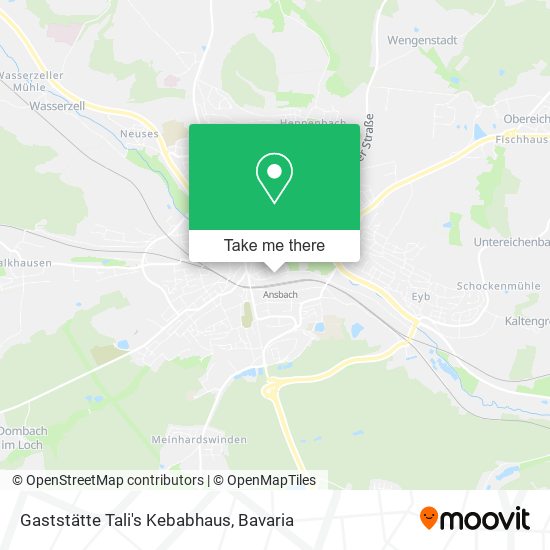 Gaststätte Tali's Kebabhaus map