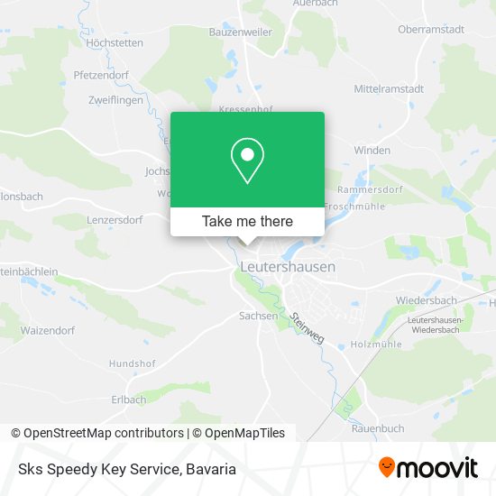 Sks Speedy Key Service map