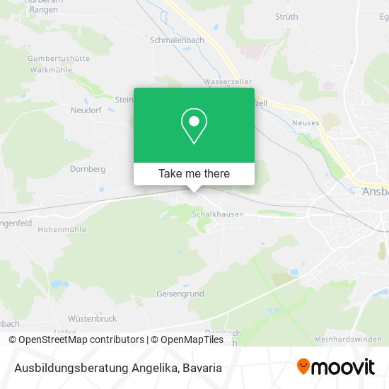 Ausbildungsberatung Angelika map