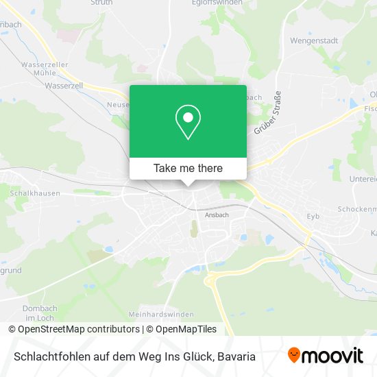 Schlachtfohlen auf dem Weg Ins Glück map