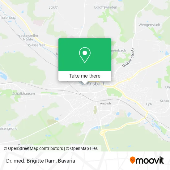 Карта Dr. med. Brigitte Ram