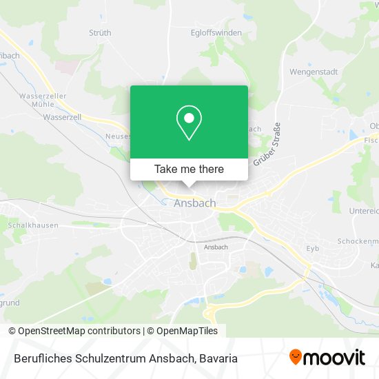 Карта Berufliches Schulzentrum Ansbach