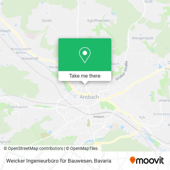 Weicker Ingenieurbüro für Bauwesen map