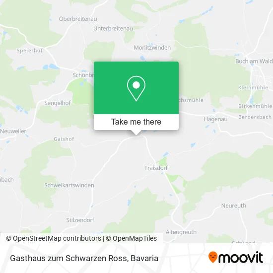 Карта Gasthaus zum Schwarzen Ross