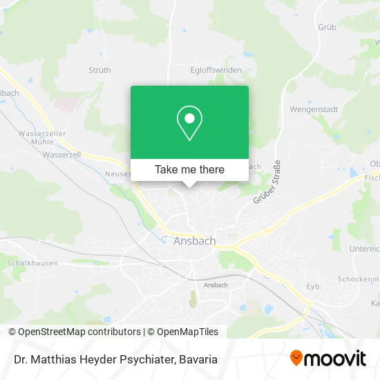 Карта Dr. Matthias Heyder Psychiater