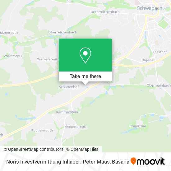 Карта Noris Investvermittlung Inhaber: Peter Maas