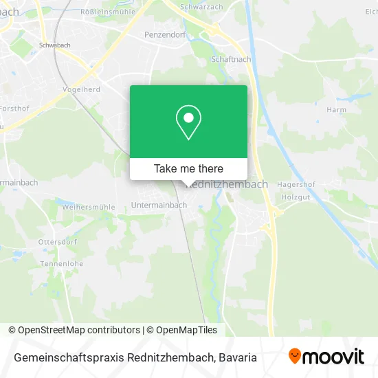 Карта Gemeinschaftspraxis Rednitzhembach