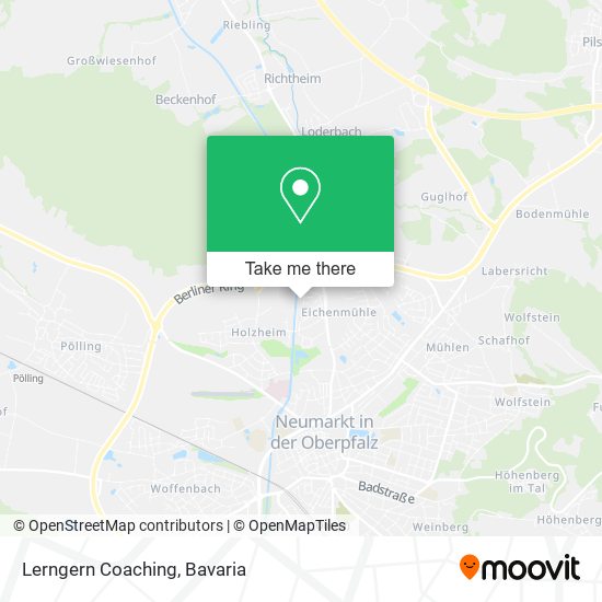 Lerngern Coaching map