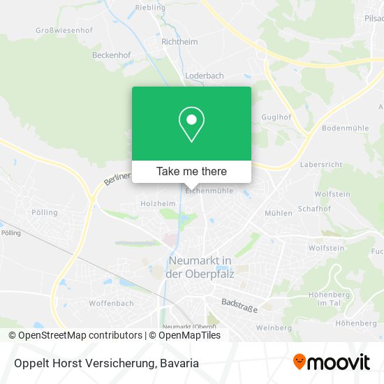 Oppelt Horst Versicherung map