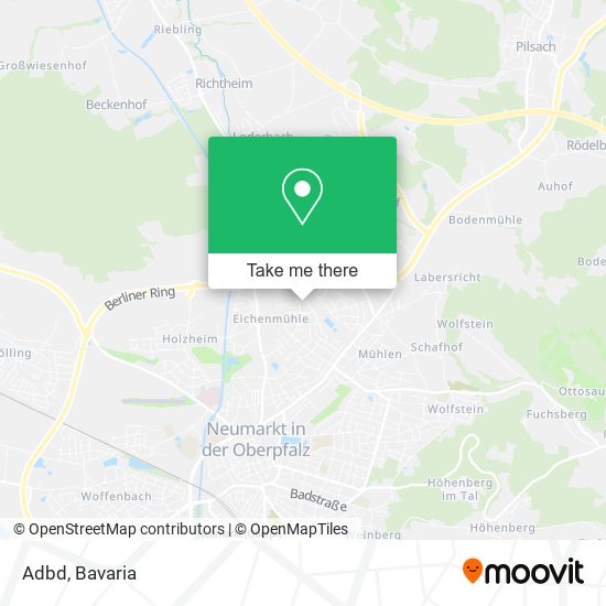 Карта Adbd