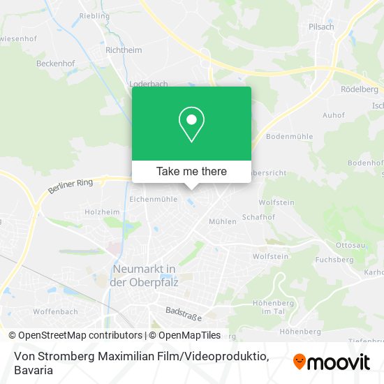 Карта Von Stromberg Maximilian Film / Videoproduktio