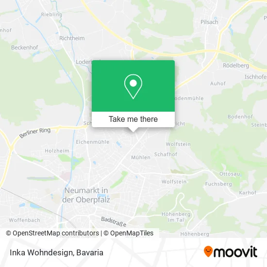 Карта Inka Wohndesign