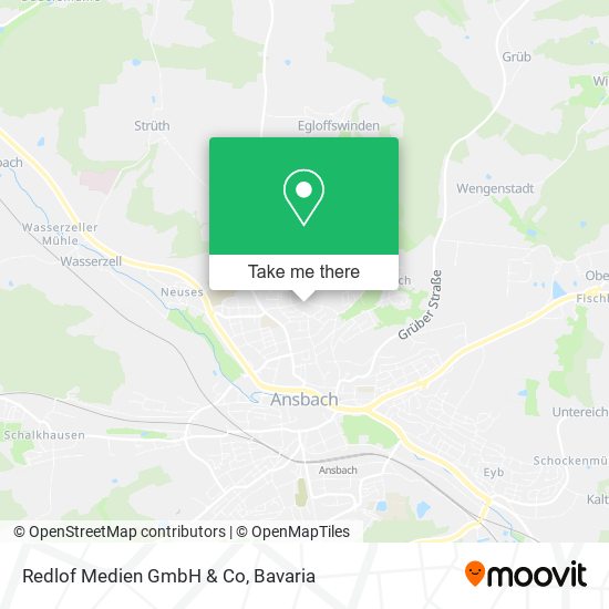Redlof Medien GmbH & Co map
