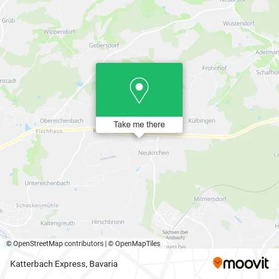 Карта Katterbach Express