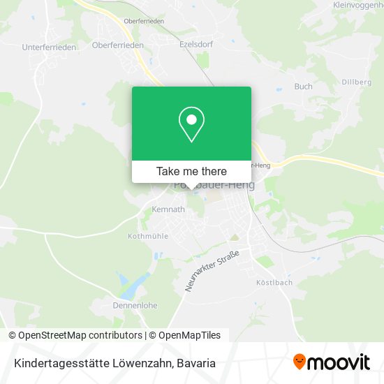 Kindertagesstätte Löwenzahn map