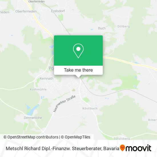 Карта Metschl Richard Dipl.-Finanzw. Steuerberater