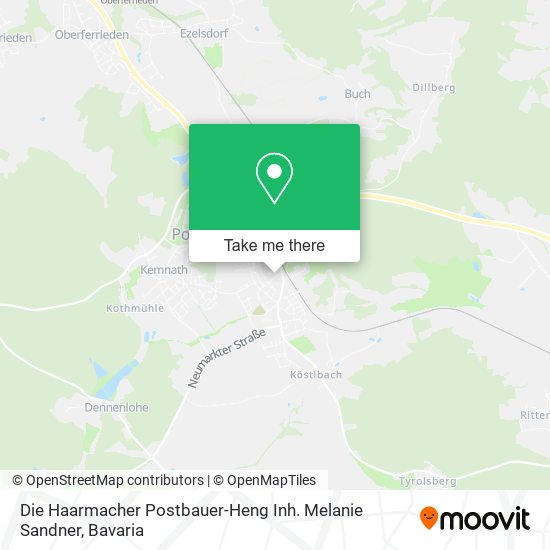 Die Haarmacher Postbauer-Heng Inh. Melanie Sandner map