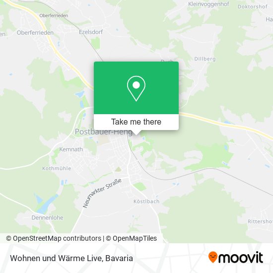 Wohnen und Wärme Live map