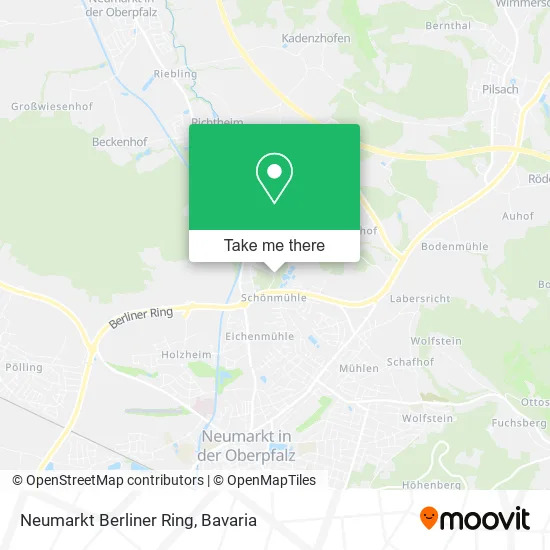 Карта Neumarkt Berliner Ring