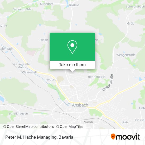 Карта Peter M. Hache Managing