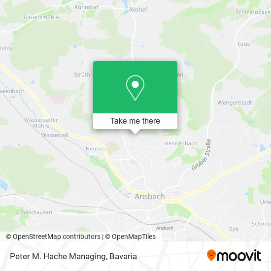 Карта Peter M. Hache Managing
