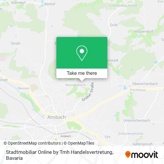 Stadtmobiliar Online by Tmh Handelsvertretung map