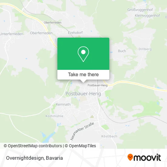 Карта Overnightdesign