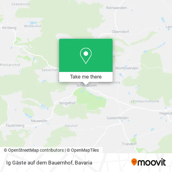 Ig Gäste auf dem Bauernhof map