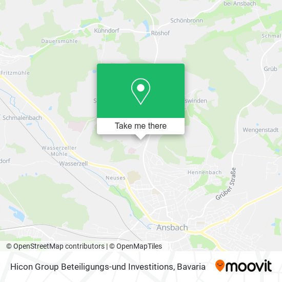 Hicon Group Beteiligungs-und Investitions map