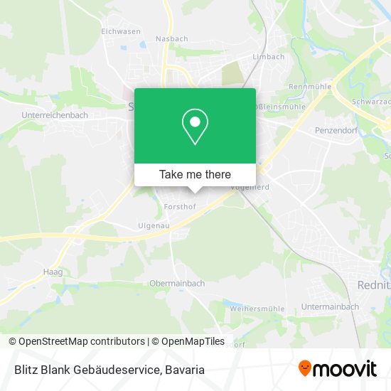 Blitz Blank Gebäudeservice map