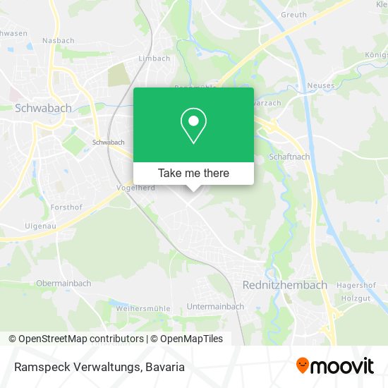 Ramspeck Verwaltungs map