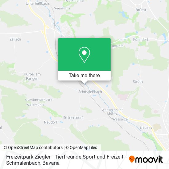 Freizeitpark Ziegler - Tierfreunde Sport und Freizeit Schmalenbach map