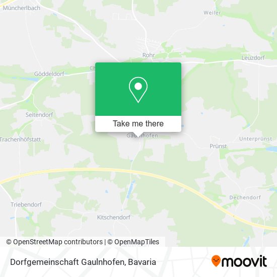 Dorfgemeinschaft Gaulnhofen map