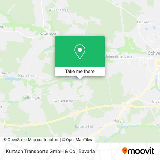 Kurtsch Transporte GmbH & Co. map