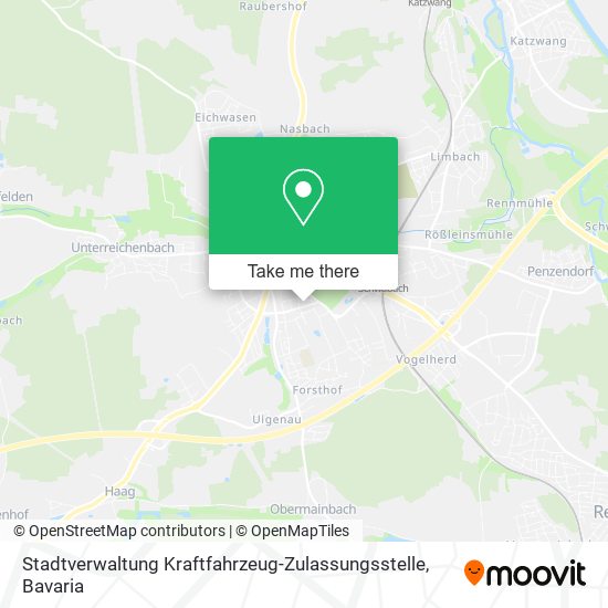 Stadtverwaltung Kraftfahrzeug-Zulassungsstelle map