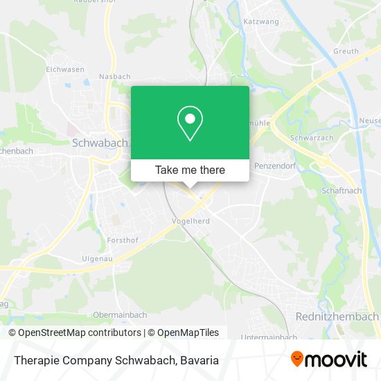 Therapie Company Schwabach map