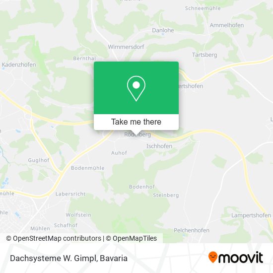 Карта Dachsysteme W. Gimpl