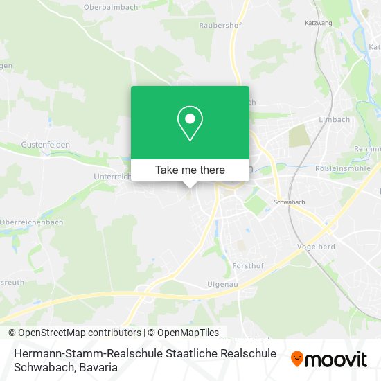 Hermann-Stamm-Realschule Staatliche Realschule Schwabach map