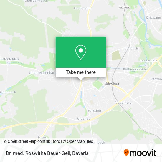 Dr. med. Roswitha Bauer-Gell map