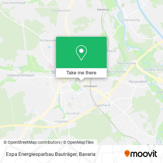 Espa Energiesparbau Bauträger map