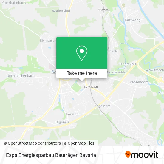 Карта Espa Energiesparbau Bauträger
