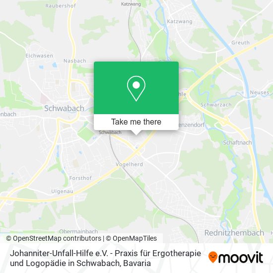 Johanniter-Unfall-Hilfe e.V. - Praxis für Ergotherapie und Logopädie in Schwabach map