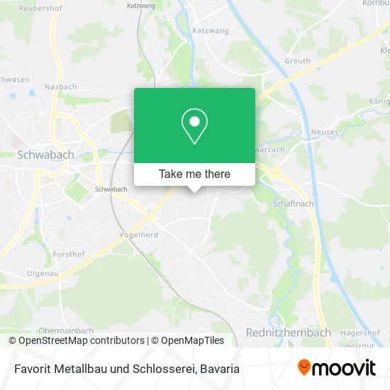 Карта Favorit Metallbau und Schlosserei