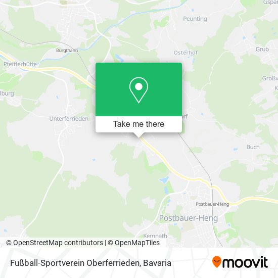 Карта Fußball-Sportverein Oberferrieden