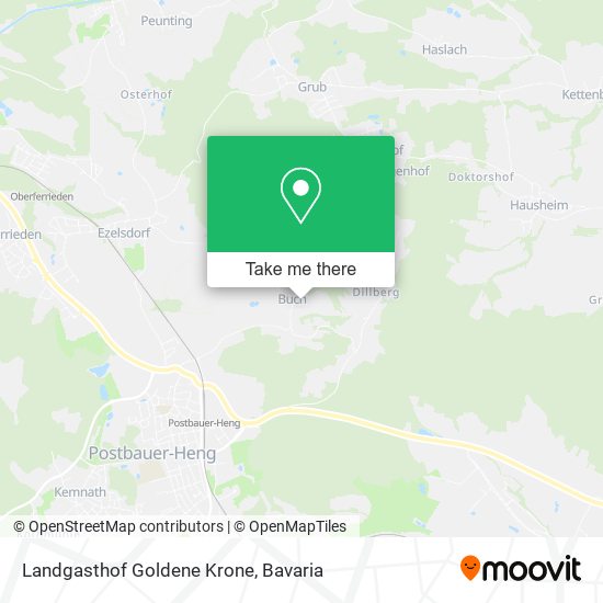 Landgasthof Goldene Krone map